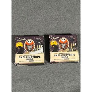 Dr Squatch Skellington's Suds Soap 2 Pack Nightmare Before Christmas Limited Ed‎